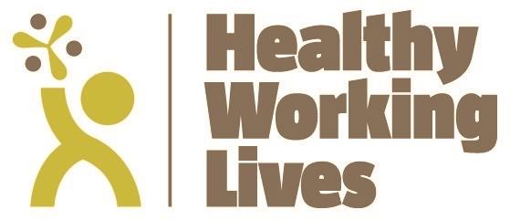 Healthy Working Lives logo