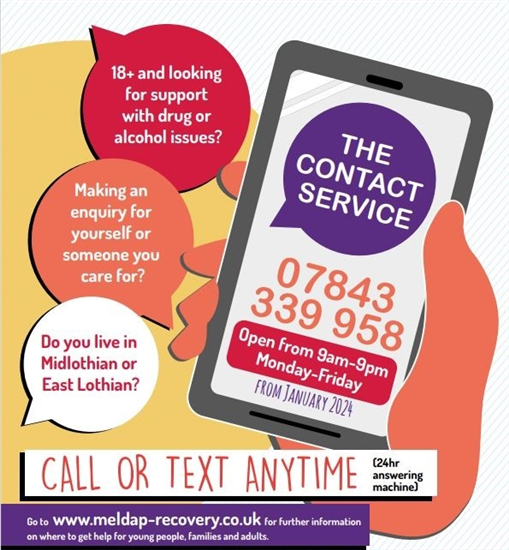 Substance Use Contact Service