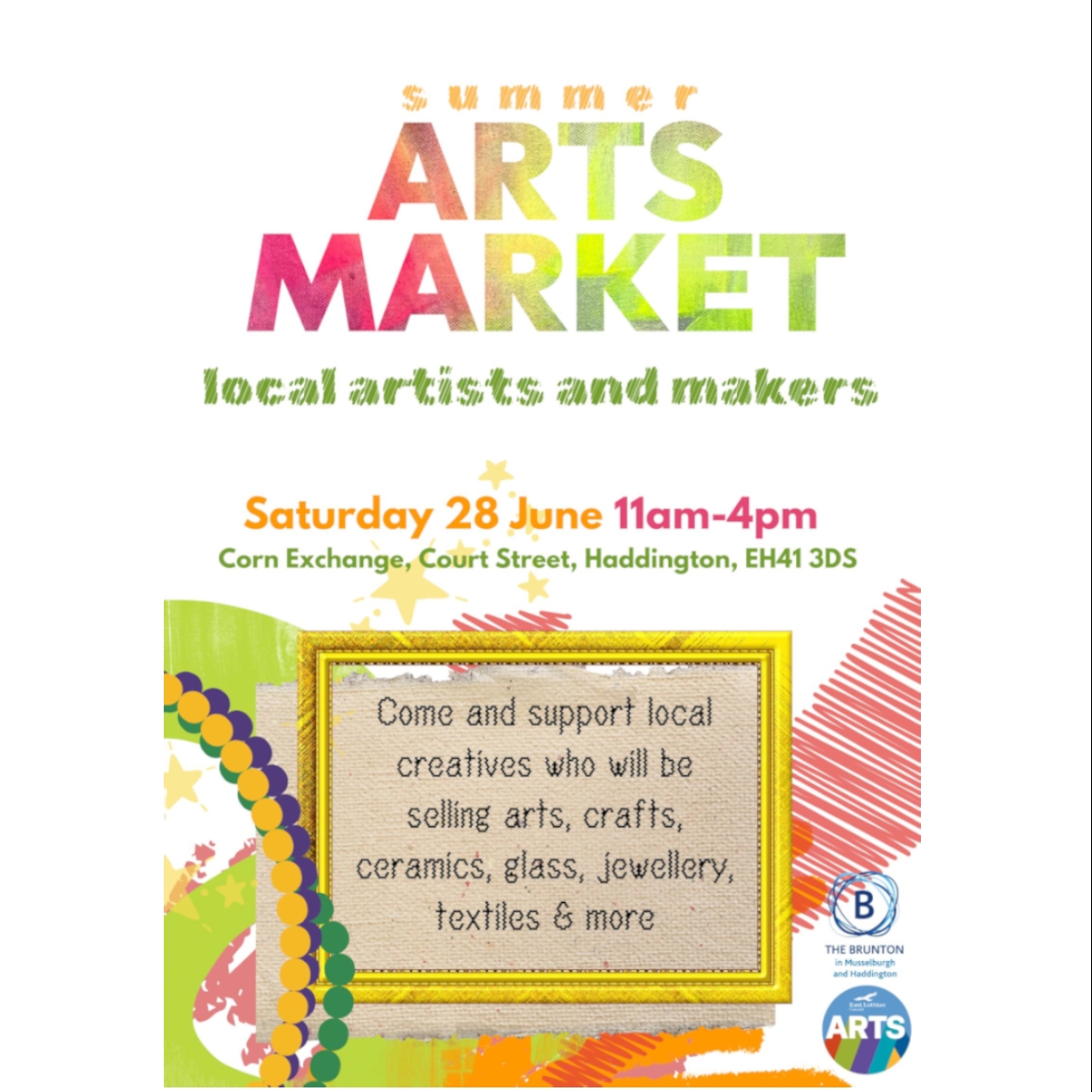 Summer arts market