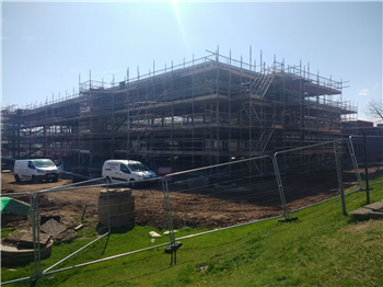 Extension works at Dunbar Grammar School