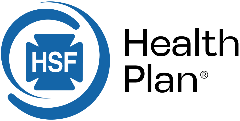 HSF Health Plan logo.