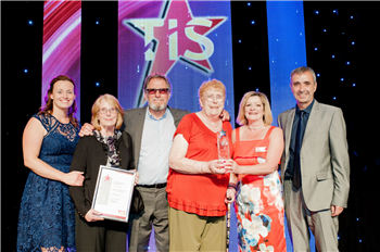 Housing team scoops award at TIS awards