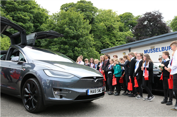 Tesla event at Musselburgh Grammar