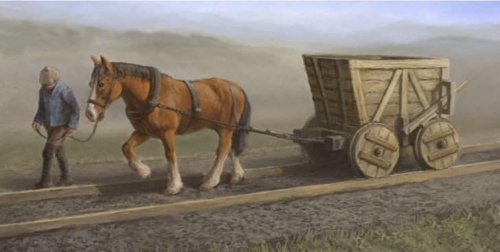 waggonway illustration