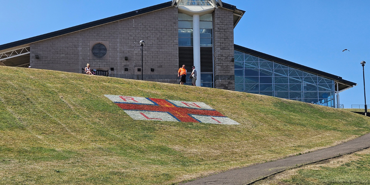 RNLI grass
