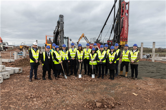Work starts at Edinburgh Innovation Hub