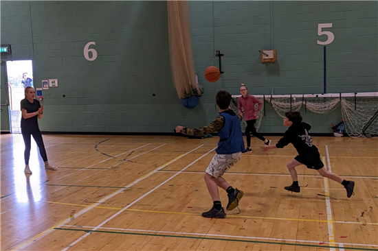 Transitions day basketball