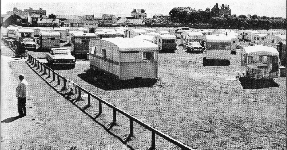 Winterfield caravan park, Dunbar
