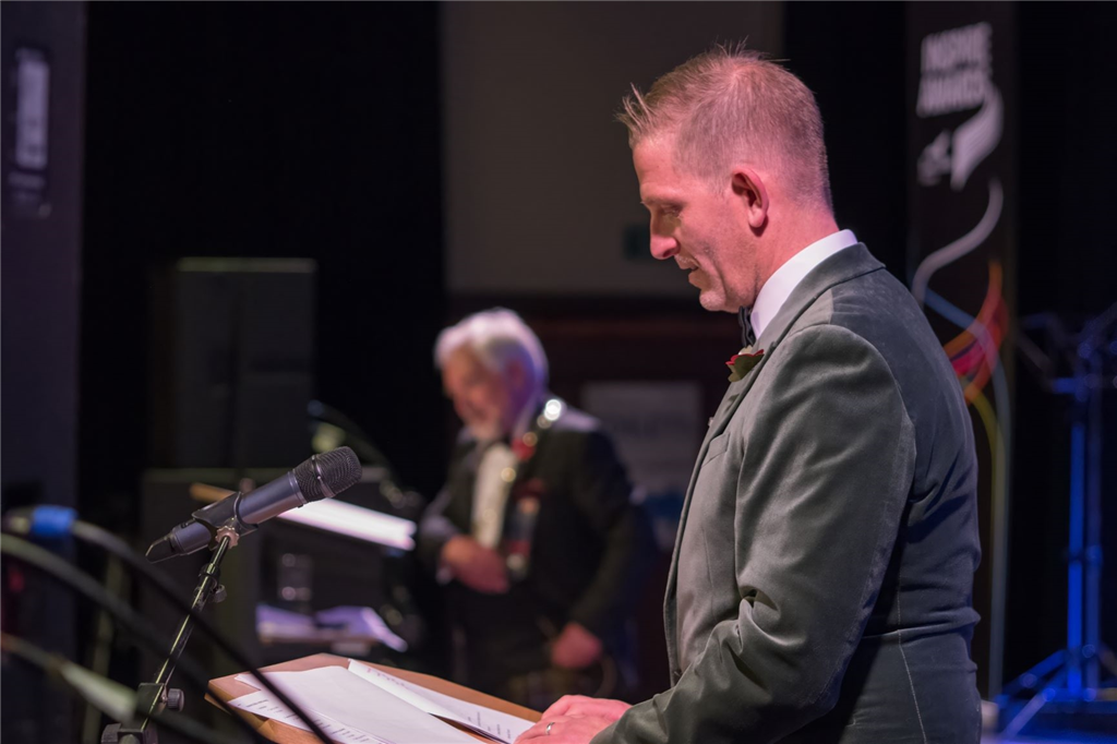 Inspire Awards Laurence Rockey